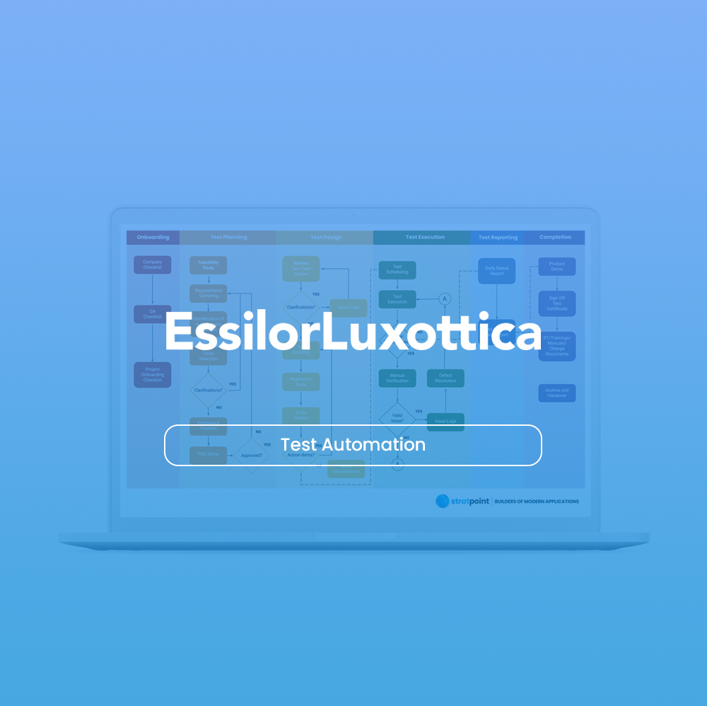 EssilorLuxottica - Automated Testing for Internal Applications