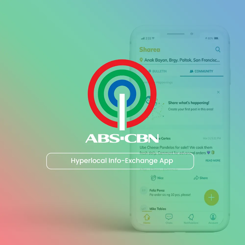 ABS-CBN Hyperlocal Info-Exchange App