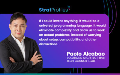 StratProfiles: Paolo Alcabao, Tech Council Lead