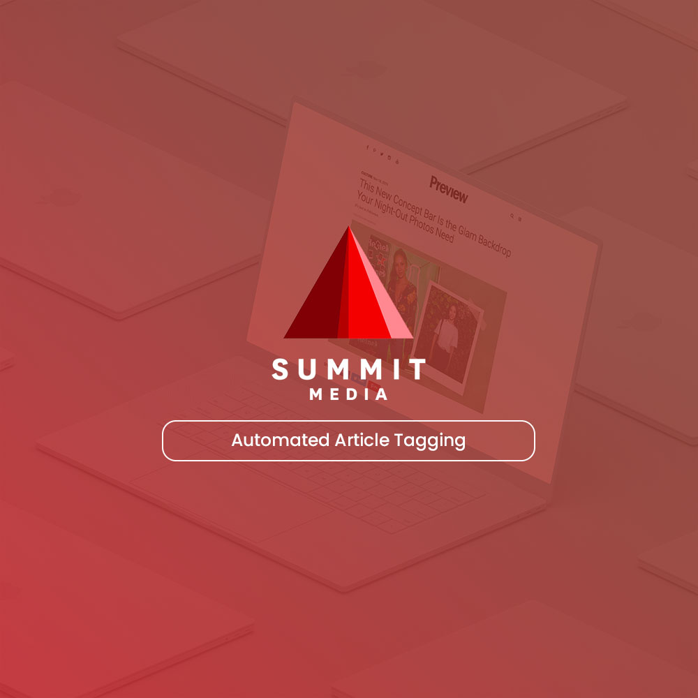 Summit Media - Automated Article Tagging